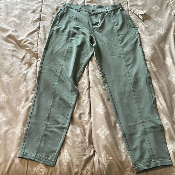 32 Degrees Pants - 32 Degrees Green Active Trouser Pants, Size 8